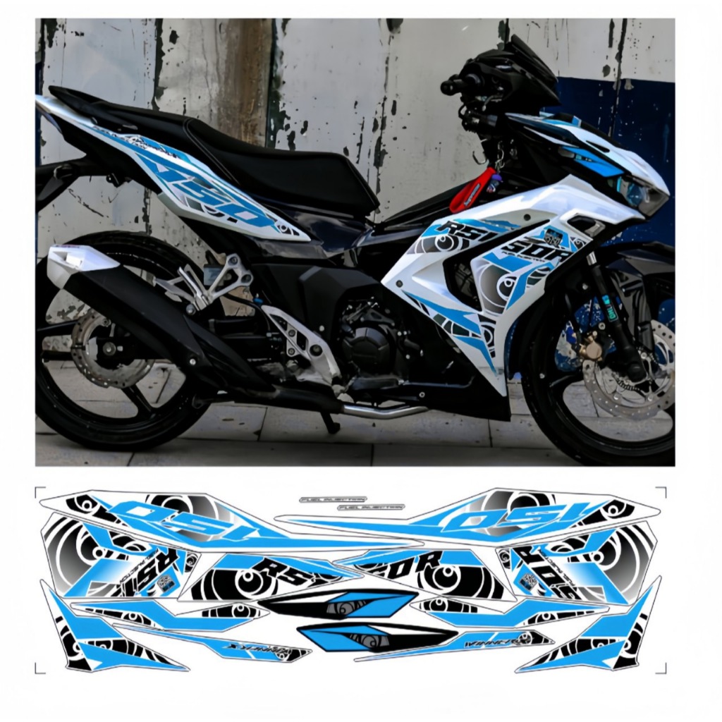 Tem rời winner x v3 cao cấp chất liệu in 3 lớp PPF chống nước không phai màu,NHÃN DÁN.