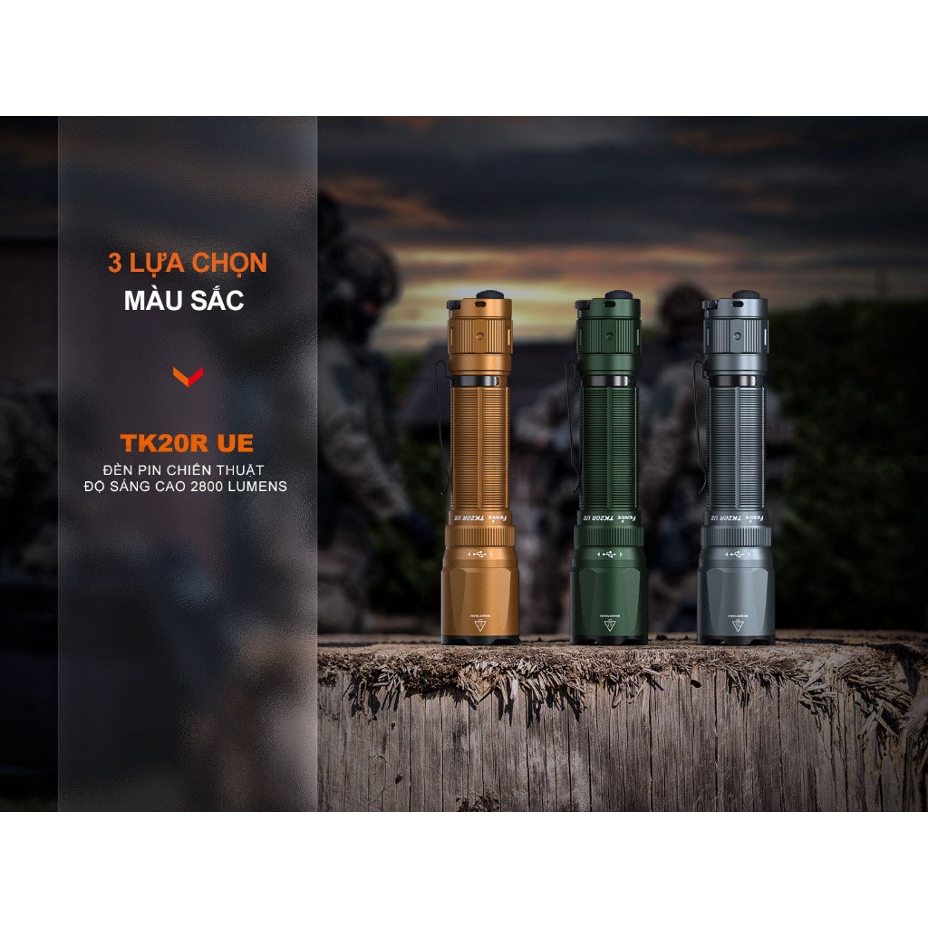 Đèn Fenix TK20R UE Chính hãng (2800 Lumens)