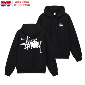 Áo Hoodie STU Ss2024 bản cao cấp, áo nỉ nam nữ dễ phối đồ có nón kiểu chui đàu nam nữ mặc được dtb7632 SSL