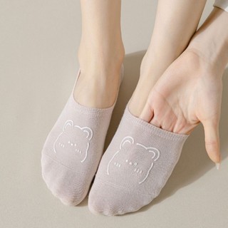 [🔥XƯỞNG SALE SẬP SÀN🔥] Tất Vớ Lười Gấu Cổ Thuyền Chống Trượt Thoáng Khí, Thoải Mái V14