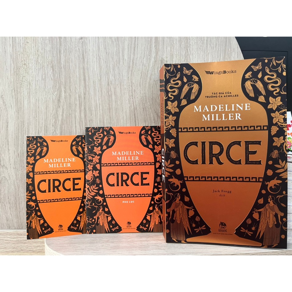 Ảnh Sách CIRCE - Madeline Miller (Tác giả của Trường ca Achilles) - Tặng kèm Postcard + Phụ lục 3