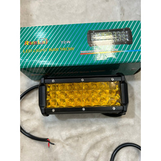 Đôi đèn led Runlai 3 hàng 17cm công suất 72w ánh sáng Vàng. (Giá 1 đôi)