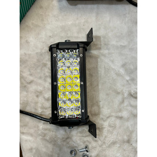 Đèn led Runlai 3 hàng 17cm công suất 72w, dùng chung điện 12v 24v, ánh sáng trắng, vàng.