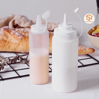 Lọ đựng tương ớt, tương cà, nước sốt nhựa Việt Nhật 200ml, 300ml, 500ml Cam Homeware