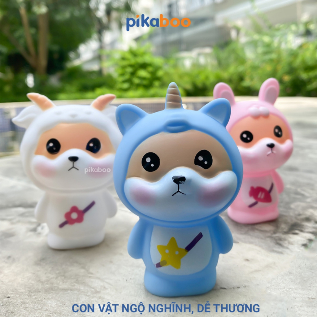 Ảnh Đồ chơi chíp con vật cao cấp Pikaboo, phát ra âm thanh được làm từ chất liệu cao cấp an toàn 4