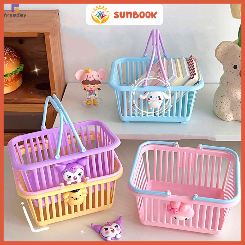 Giỏ Nhựa Mini Đựng Đồ Dùng Đa Năng Tiện Dụng, Giỏ Nhựa Đựng Văn Phòng ...