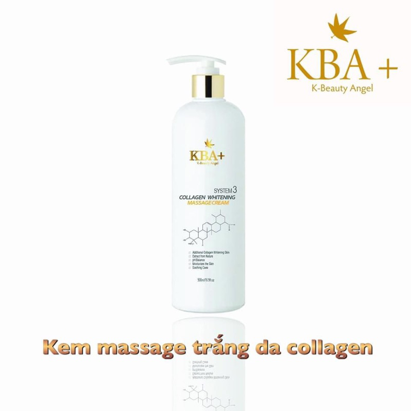 Kem massage colagen KBA GSC (lọ 500ml)