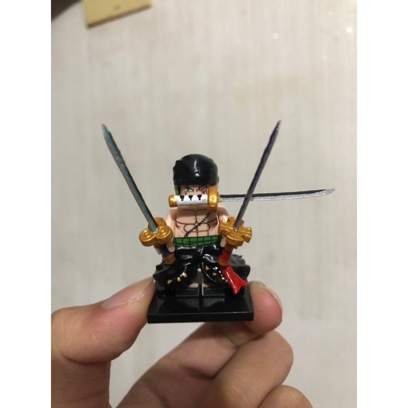 Lego custom minifigure: Zoro wano (One Piece) | Shopee Việt Nam