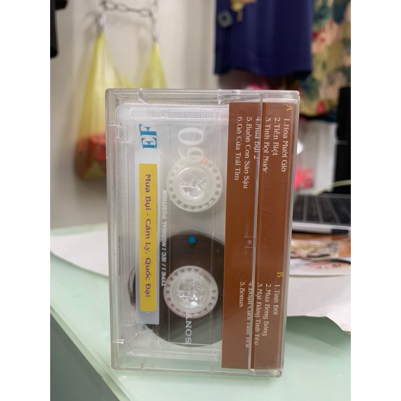 Băng Cassette Cẩm Ly, Quốc Đại - Mưa Bụi