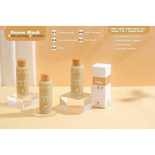 Mặt Nạ Tẩy Tế Bào Ch.ết Genie Green Mask 5in1 Genie 100ml