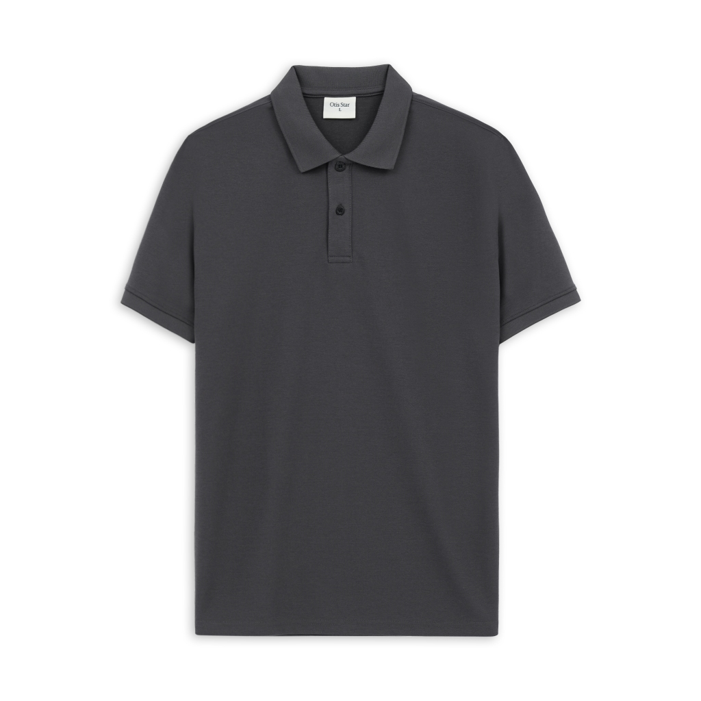 Áo Polo nam Basic Otis Star, vải cá sấu CVC, co giãn tốt, hạn chế nhăn, thấm hút mồ hôi. Menswear Có Cổ Ngắn Tay | BigBuy360 - bigbuy360.vn