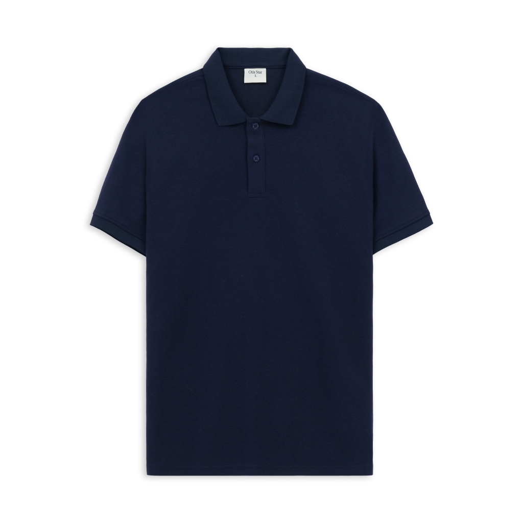 Áo Polo nam Basic Otis Star, vải cá sấu CVC, co giãn tốt, hạn chế nhăn, thấm hút mồ hôi. Menswear Có Cổ Ngắn Tay | BigBuy360 - bigbuy360.vn