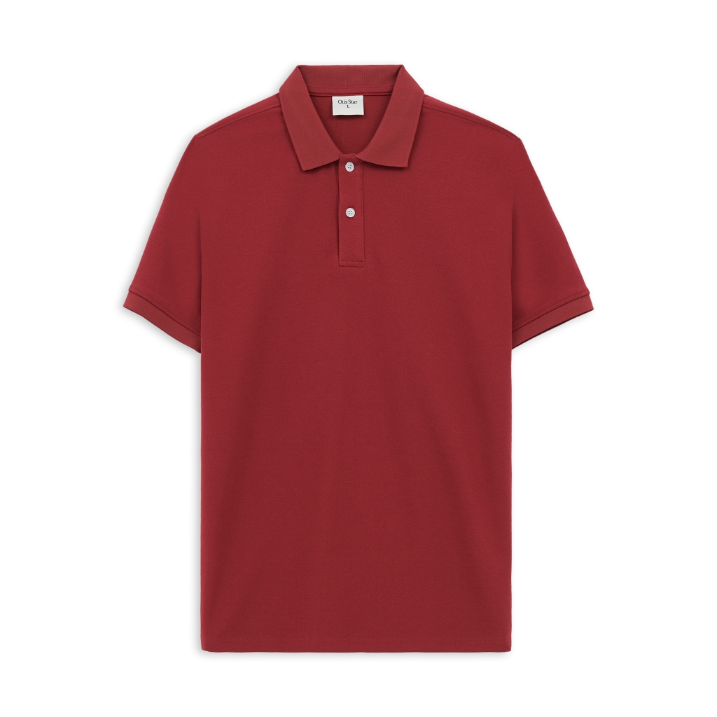 Áo Polo nam Basic Otis Star, vải cá sấu CVC, co giãn tốt, hạn chế nhăn, thấm hút mồ hôi. Menswear Có Cổ Ngắn Tay | BigBuy360 - bigbuy360.vn