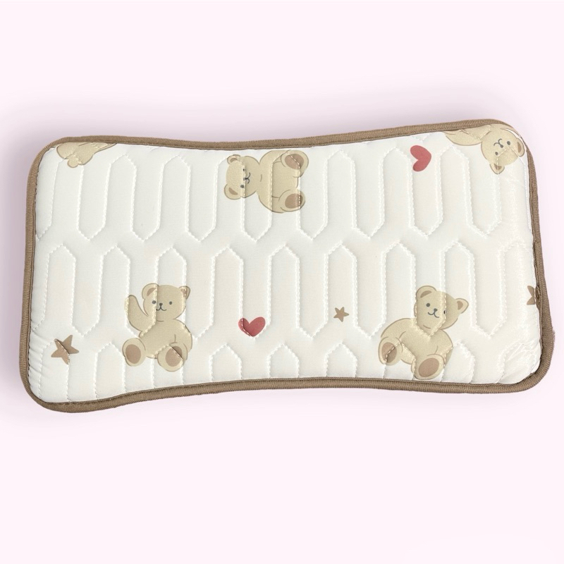 Gối điều hòa cao su non vải Tencel 20x27CM 3SBABY HQ09 Gối trẻ em Gối cho bé sơ sinh