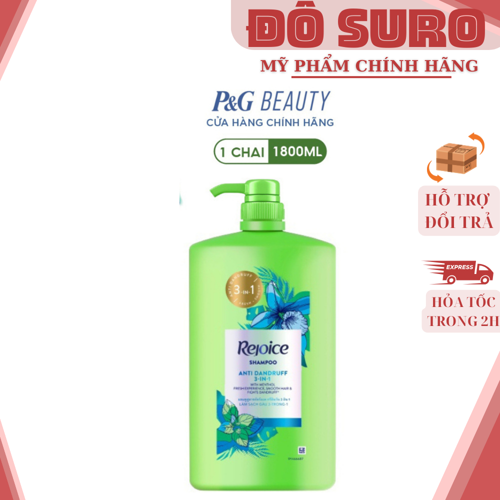 Dầu Gội Rejoice Siêu Mềm Mượt 48h 1800ml