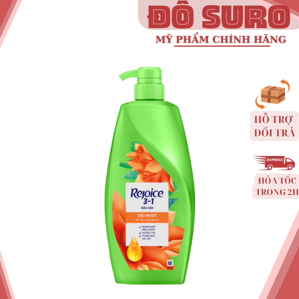 Dầu Gội Rejoice Siêu Mềm Mượt chai 650ml