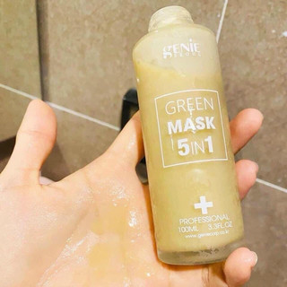 Mặt Nạ Tẩy Tế Bào Ch.ết Genie Green Mask 5in1 Genie 100ml