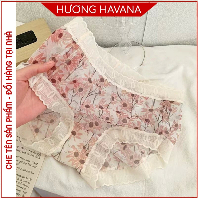 Quần lót nữ voan tuyết Vintage - quần chip nữ đẹp Havana FLQ90