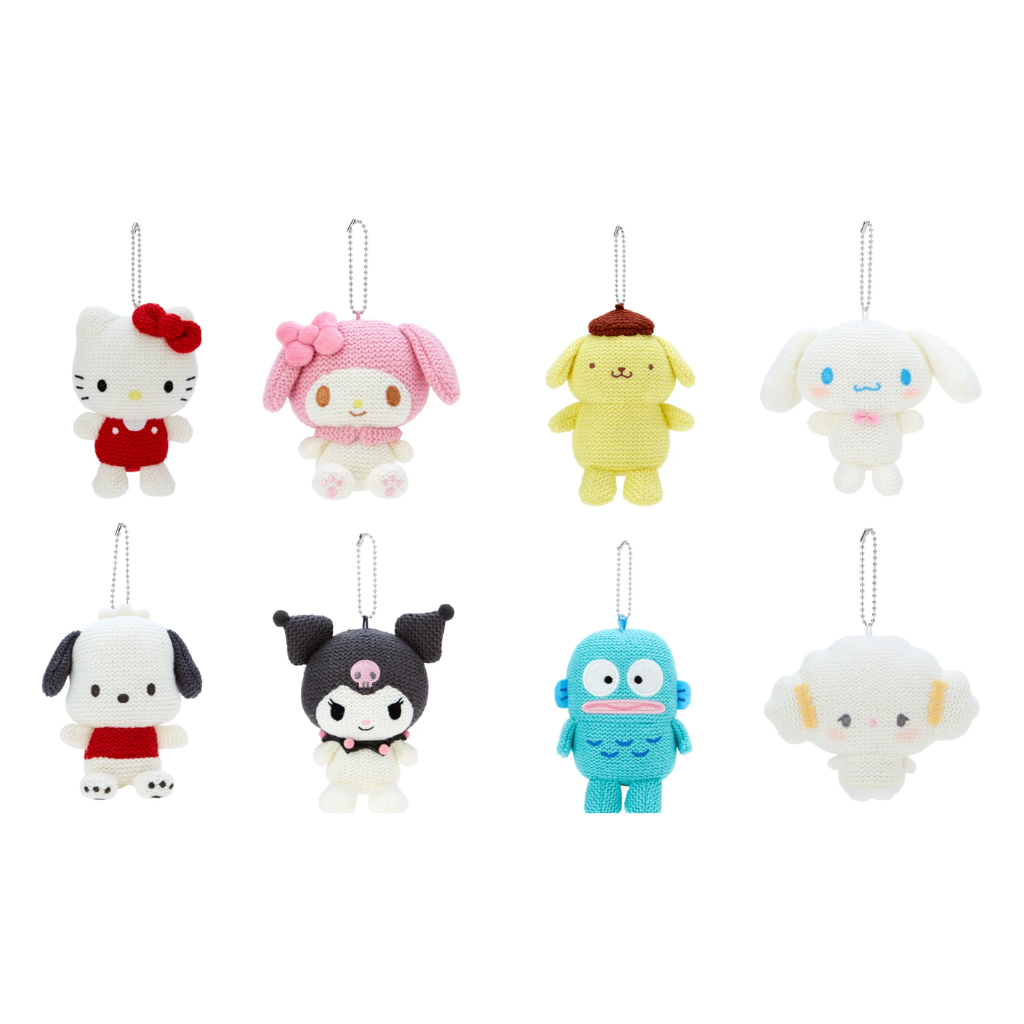 [Direct from Japan] Sanrio Amigurumi Style Knitted Mascot Holder Japan ...