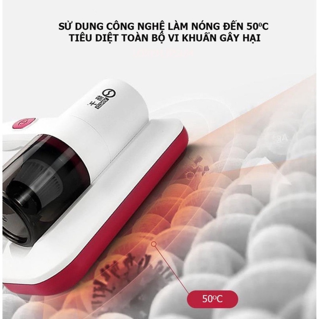 [ Rẻ Gấp Đôi ] Máy hút bụi và diệt khuẩn UV giường đệm Sofa hãng YANGZI SC08 - Bảo hành 12 Tháng