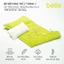 Bộ Nệm Gối Gấp gọn nhà trẻ 2 trong 1, Bộ Nệm Đi Học Mầm Non Bella Vải Cara Xốp Size 60x130cm Mềm,Mát