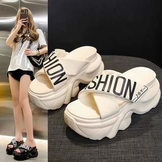 DÉP BM QUAI CHÉO IN CHỮ FASHION DÒNG CAO CẤP CXNX3 SHS3 QQ NN TT