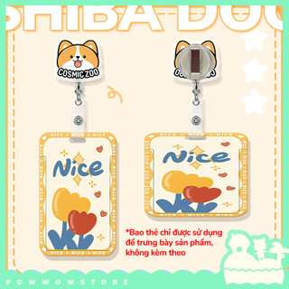[Sẵn VN] Lõi Tơrua Kéo Rút 60cm Sử Dụng Móc Vào Bao Đựng Thẻ Hoặc Móc Khoá Phong Cách Nhân Vật Hoạt Hình Inu Shiba