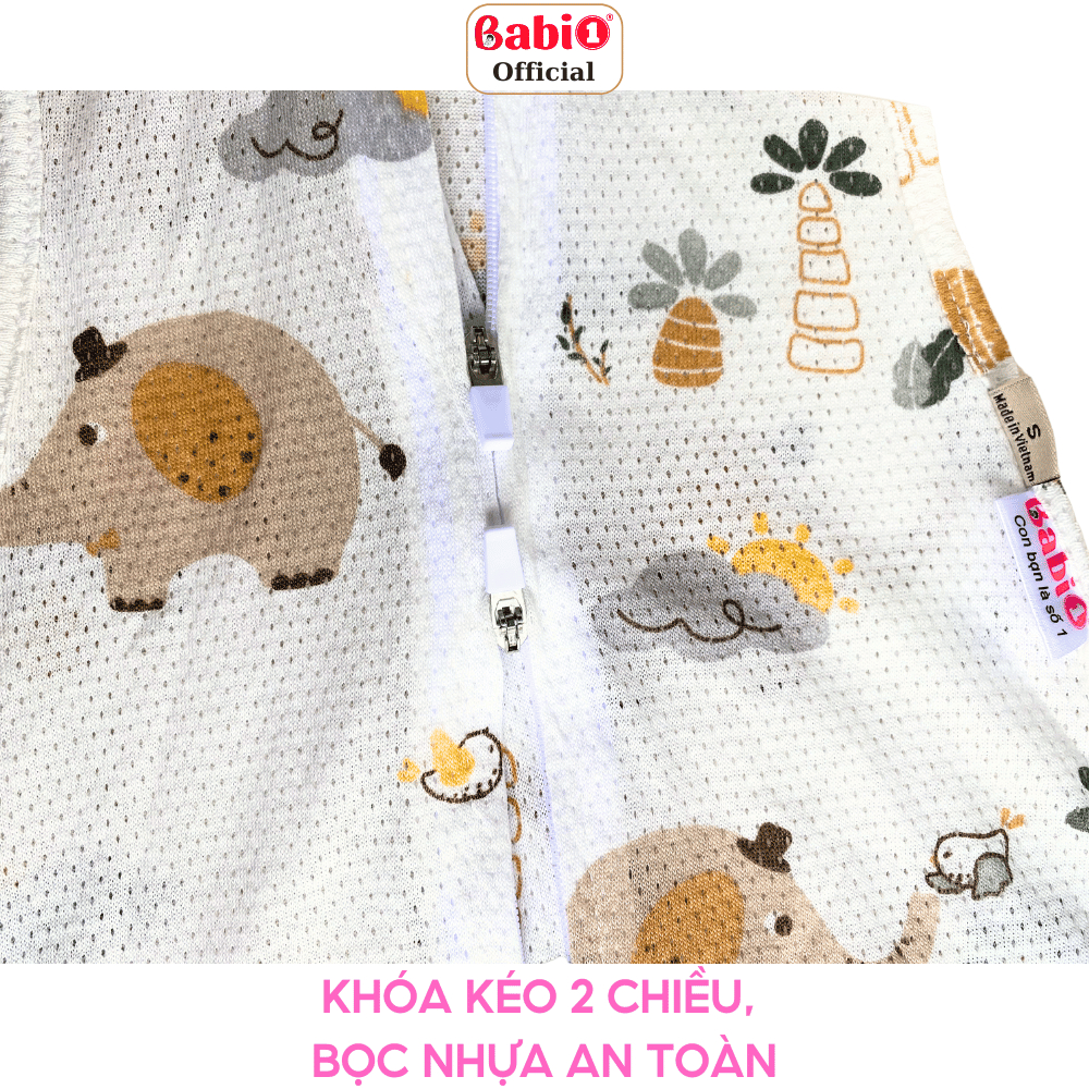 Chũn Nhộng Thông Hơi Babi1 Mở Tay Chống Giật Mình Cho Bé (Chọn Họa Tiết)