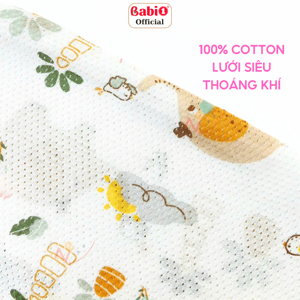 Chũn Nhộng Thông Hơi Babi1 Mở Tay Chống Giật Mình Cho Bé (Chọn Họa Tiết)