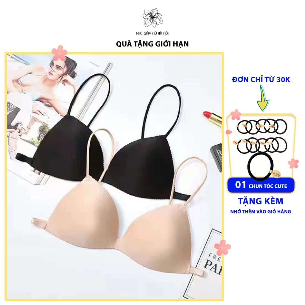Áo Bra dây mảnh không gọng mặc siêu thoải mái đúc su BR05