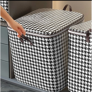 Giỏ đựng quần áo chăn màn đa năng JYoohome Túi vải đựng đồ có thể gấp gọn cỡ lớn giỏ cất trữ