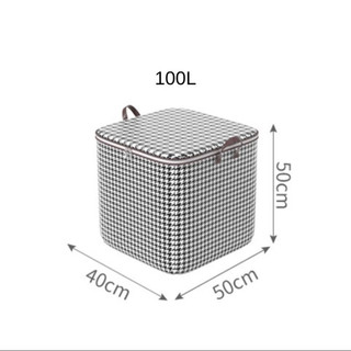 Giỏ đựng quần áo chăn màn đa năng JYoohome Túi vải đựng đồ có thể gấp gọn cỡ lớn giỏ cất trữ