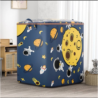 Giỏ đựng quần áo chăn màn đa năng JYoohome Túi vải đựng đồ có thể gấp gọn cỡ lớn giỏ cất trữ