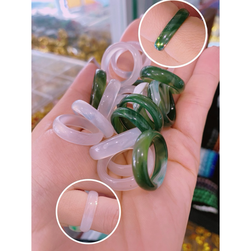Gemstone Feng Shui Ring by Thuỳ Lâm Shop