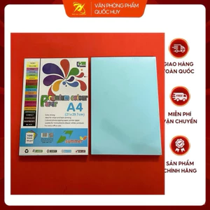 BÌA GIẤY MÀU A4 ĐL160 SUMMER, TẬP 100 TỜ - VPP QUỐC HUY.