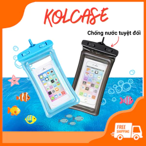Túi đựng điện thoại chống nước có phao KOLEAD P84 dùng khi đi bơi, đi mưa, dùng được cho tất cả các dòng điện thoại
