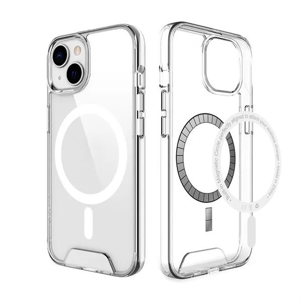 [ IPHONE 16 ] Ốp lưng điện thoại trong suốt Space KOLEAD P82 hỗ trợ sạc từ tính cho lph X XSM 11 12 13 14 15 Promax