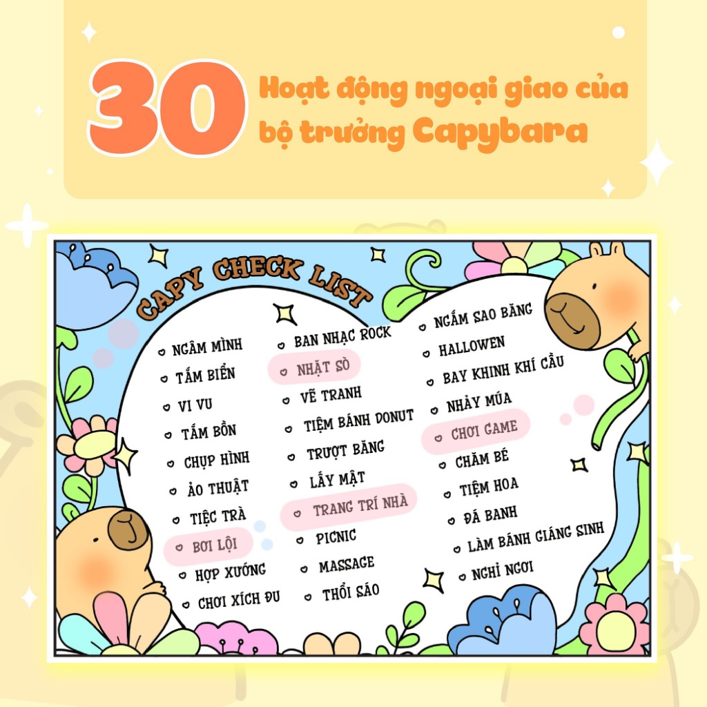 Ảnh Sách Tô Màu Capy và những người bạn 2