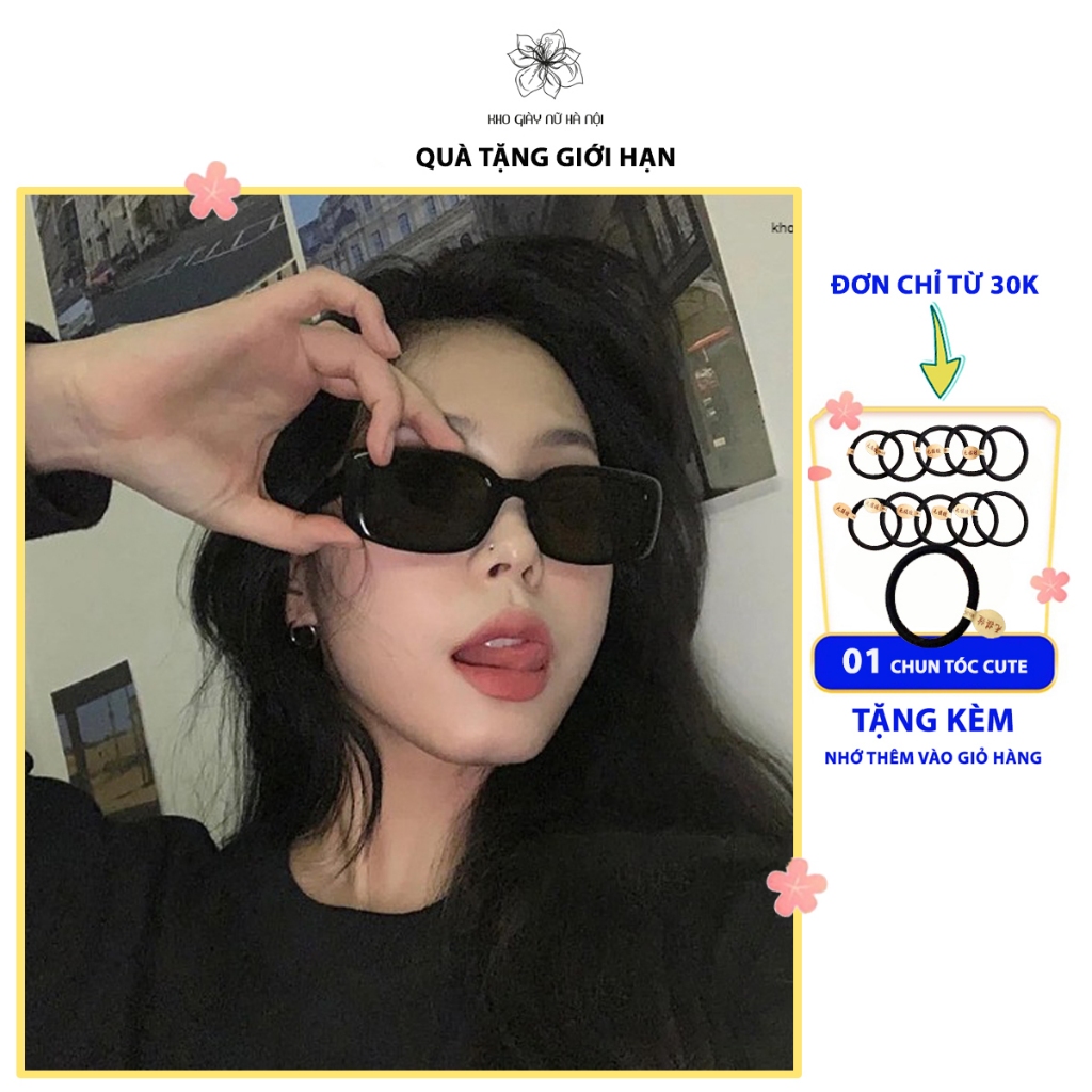 Kính râm đen, đi biển thời trang chống nắng KI30 | Shopee Việt Nam