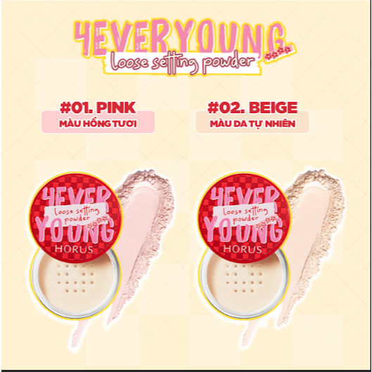 Phấn phủ Horus 4Everyoung Loose Setting Powder 7g