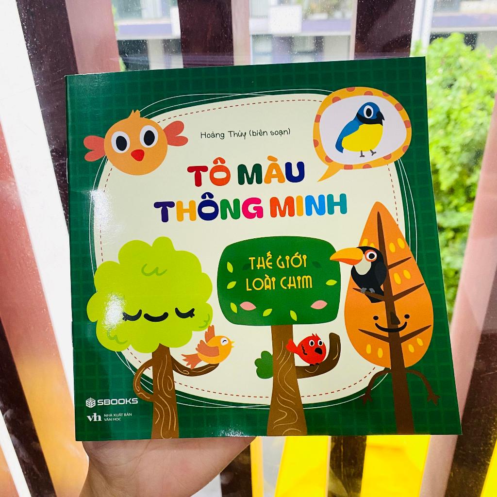Sách - Bộ 9 Cuốn Sách Tô Màu Thông Minh - SBOOKS