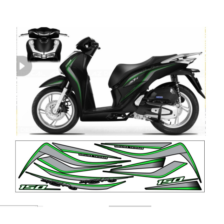 Tem rờiSH cao cấp chất liệu in 3 lớp PPF chống nước không phai màu,tem bóng ,nhãn dán.