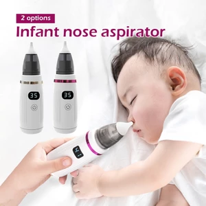 Máy Hút Mũi Cầm Tay, máy cao cấp lực hút mạnh, đầu hút mềm mại an toàn cho trẻ, 5 chế độ, tặng 3 đầu hút và kẹp gắp