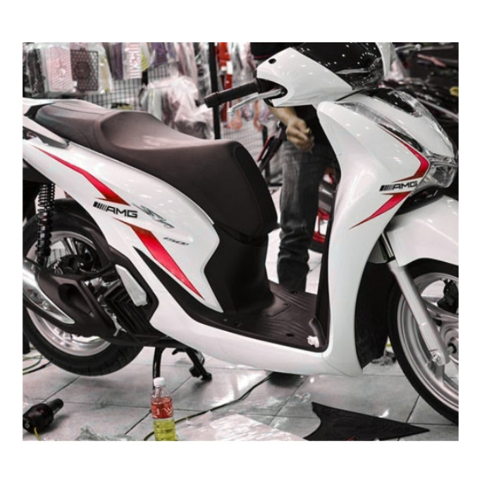 Tem rời SH cao cấp chất liệu in 3 lớp PPF chống nước không phai màu thích hợp nền trắng ,nhãn dán.