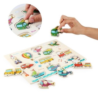 Bảng Núm Gỗ Nhiều Chủ Đề, Bảng Ghép Hình Núm Gỗ Động Vật, Trái Cây, Chữ Số Giáo Dục Sớm Phát Triển Trí Tuệ 89007