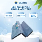Đệm Kim Cương Bông Ép Gấp 3 Jadeitone kháng khuẩn - Chắc chắn, Gấp gọn - Giao Màu Ngẫu Nhiên( Chỉ bán ngoài Bắc) — ảnh 1