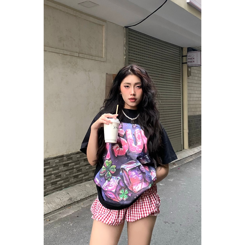 Ảnh Áo Thun TSUN IceClover Tee - 2 Màu - [UNISEX] - In - Nam/Nữ - Streetwear - Overisze - Localbrand 4