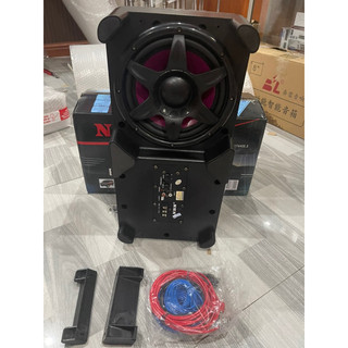 Loa Sub Điện NBN-NA868 Để Gầm Ghế/ Cốp Sau ô tô. Sub bass 8 inch siêu trầm công suất 400w cực khoẻ điện áp 12V