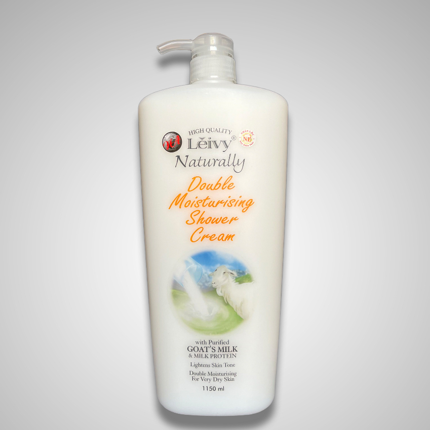 Sữa tắm dê trắng da Leivy Naturally 1150ml