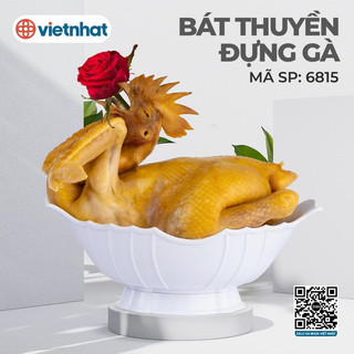 Bát Thuyền Nhựa Đựng Gà 6815 Việt Nhật. Bát Nhựa Đựng Hoa Quả Thắp Hương Siêu Tiện Lợi Cam Homeware